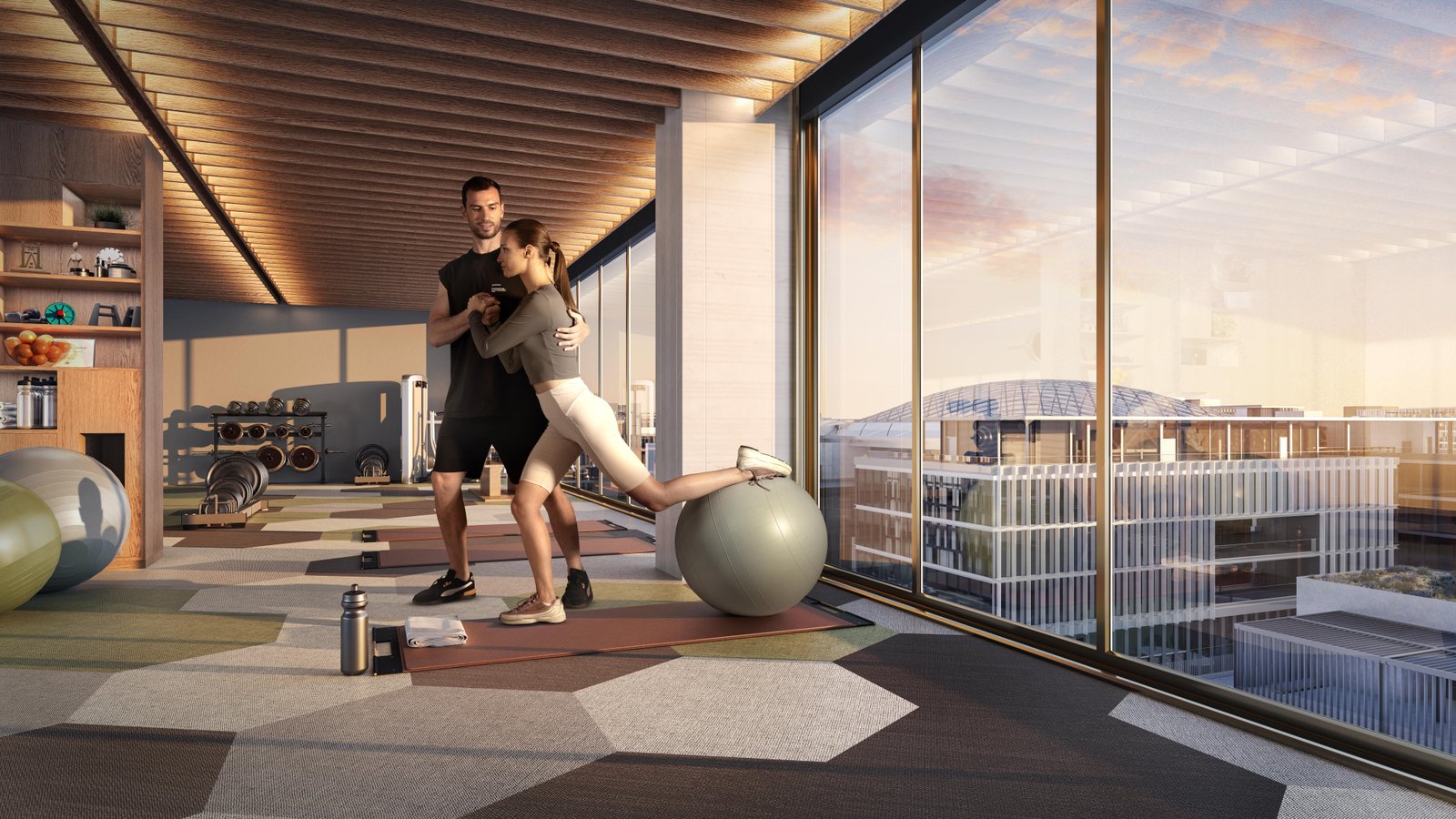 Modern exterior of Grove Museum Views in Saadiyat Grove, Abu Dhabi showcasing contemporary architecture and luxury coastal‑inspired residential living.