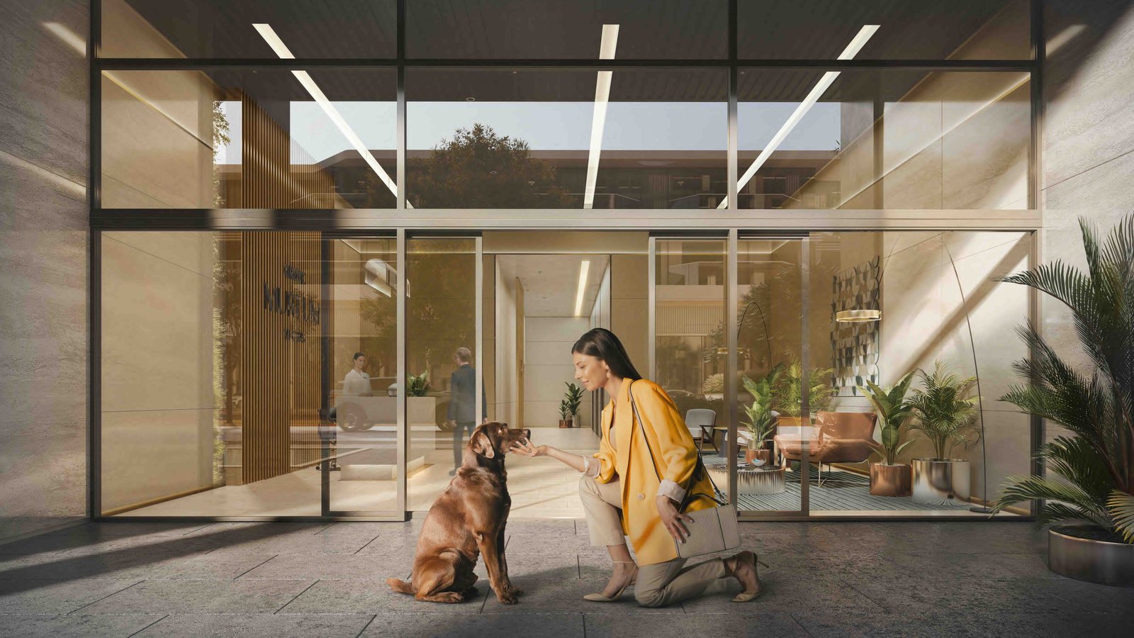 Community amenities and green spaces at Grove Fountain Views with panoramic pool and landscaped gardens